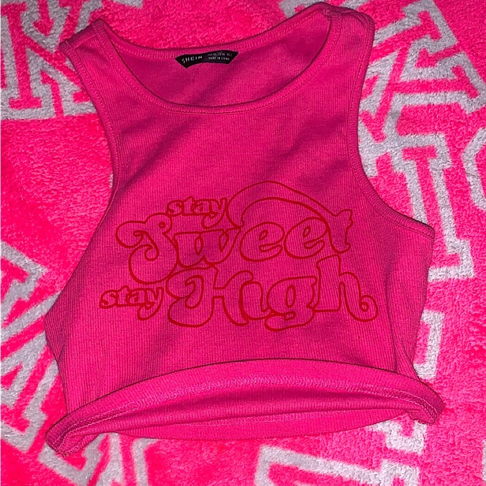 Cropped tank top